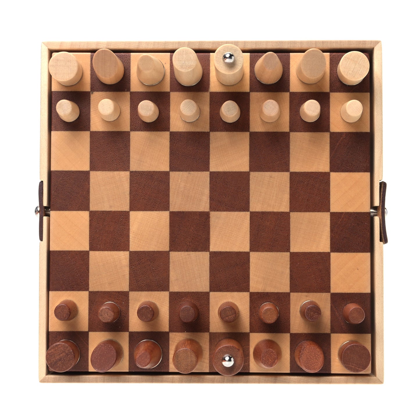 Sycamore Mahogany Wood Samarcande Chess Game