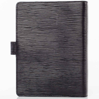 Louis Vuitton Epi Medium Ring Agenda Cover Black 3 of 8