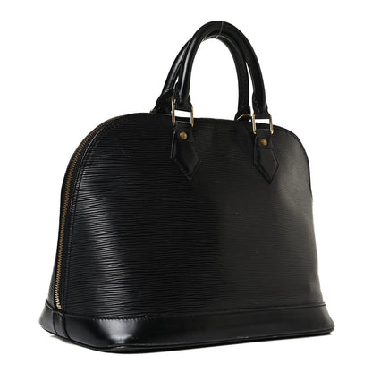 Louis Vuitton Epi Alma PM Black 3 of 17