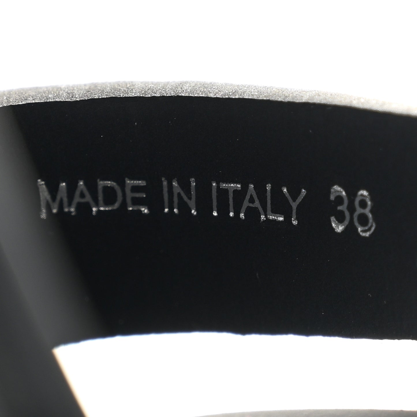 Foam Rubber Triangle Logo Monolith 55mm Cage Sandals 38 Black