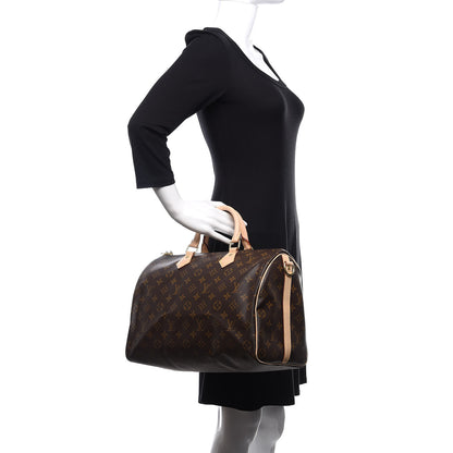 Louis Vuitton Monogram Speedy Bandouliere 35 3 of 10
