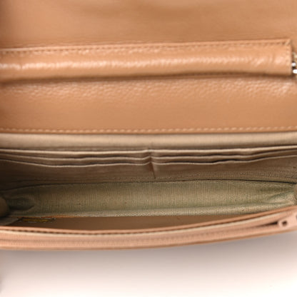 Chanel Caviar Timeless CC Wallet on Chain WOC Beige 4 of 17