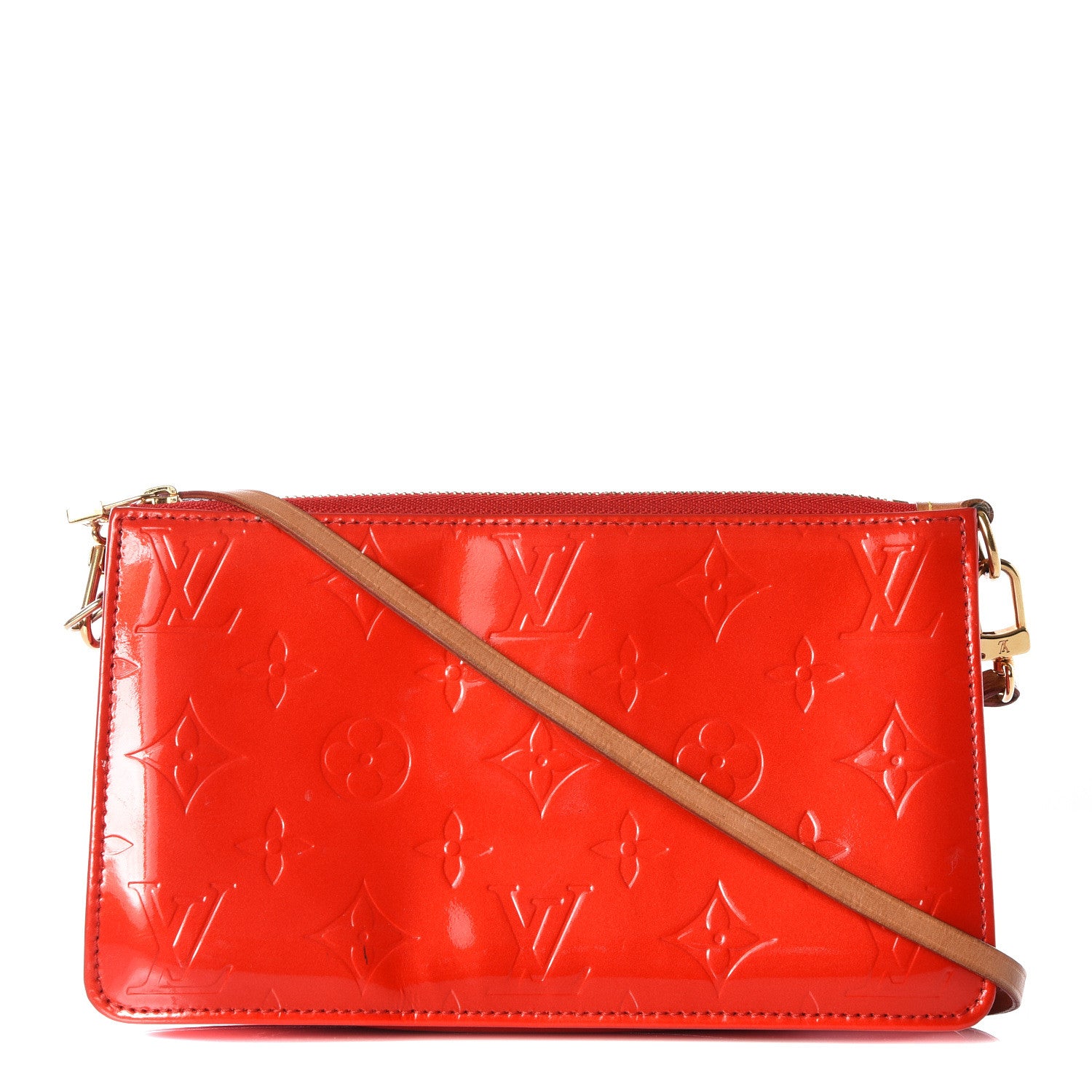 Louis Vuitton Vernis Lexington Pochette Red 1 of 12