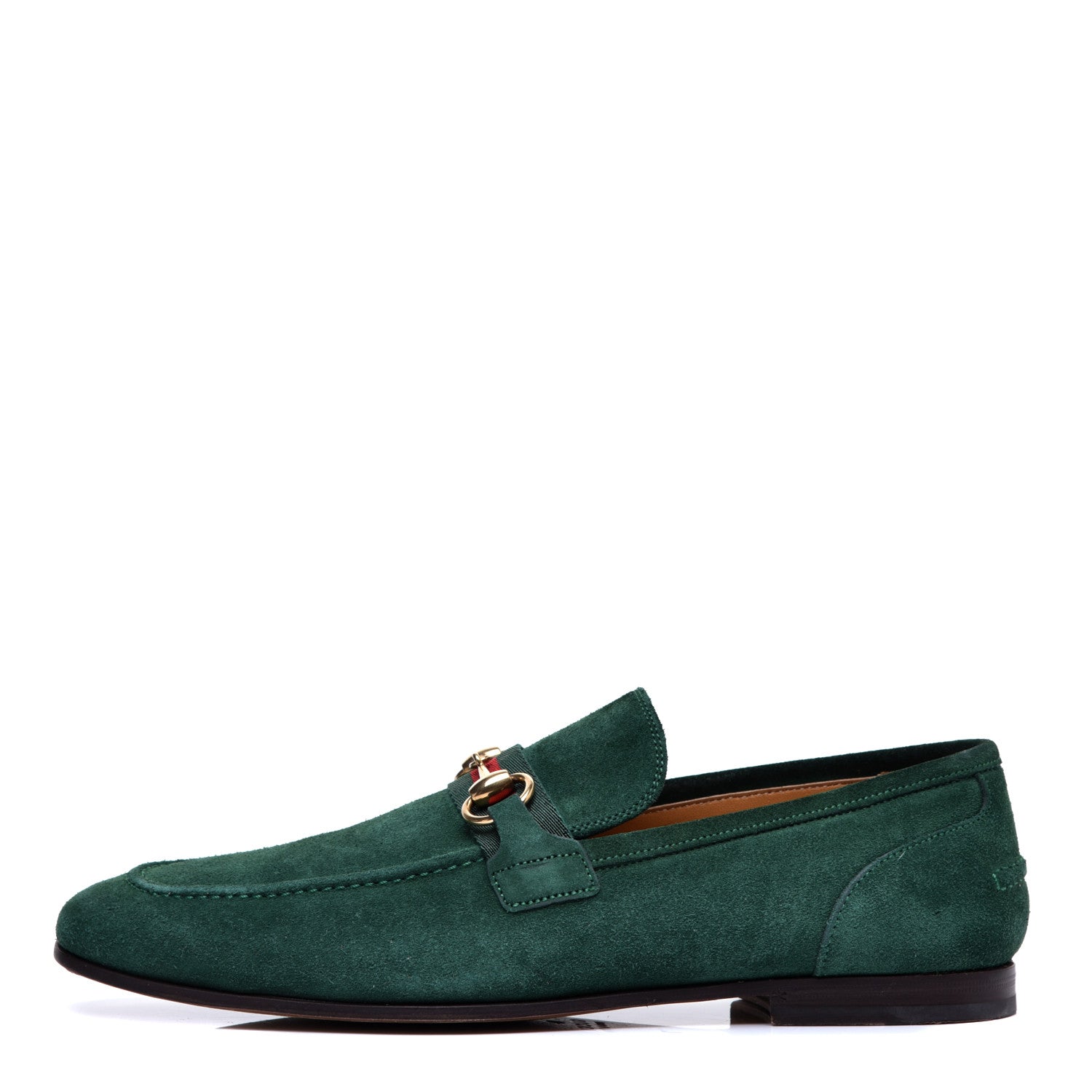 Gucci Suede Web Mens Horsebit Loafers 7 Relish 1 of 9