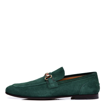 Gucci Suede Web Mens Horsebit Loafers 7 Relish 1 of 9