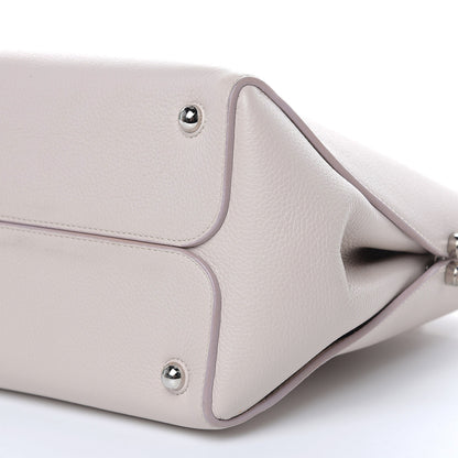 Christian Dior Grained Calfskin Medium Bar Tote Rose Poudre 9 of 15