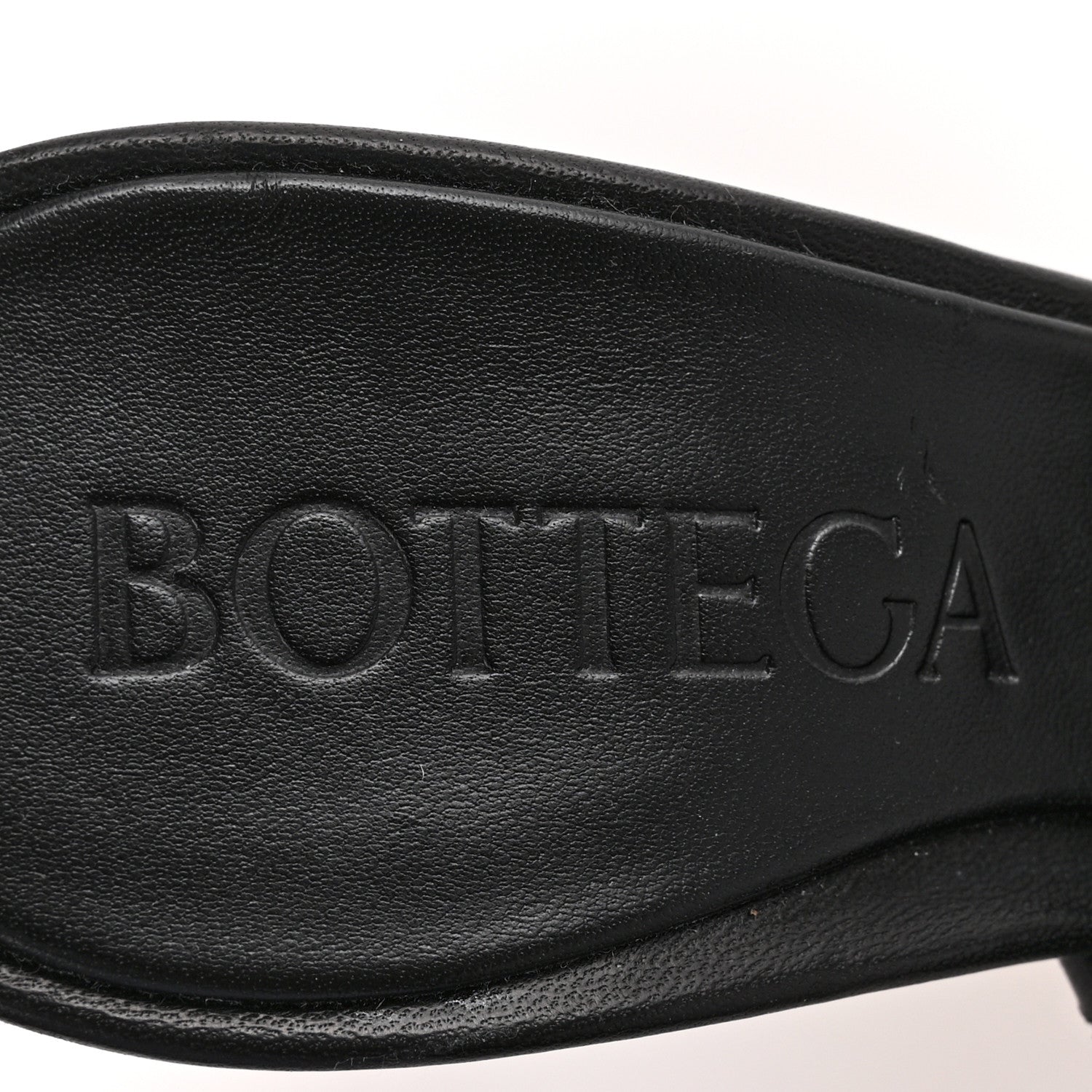 Bottega Veneta Nappa Intrecciato Blink Mule Sandals 38 Black 7 of 11