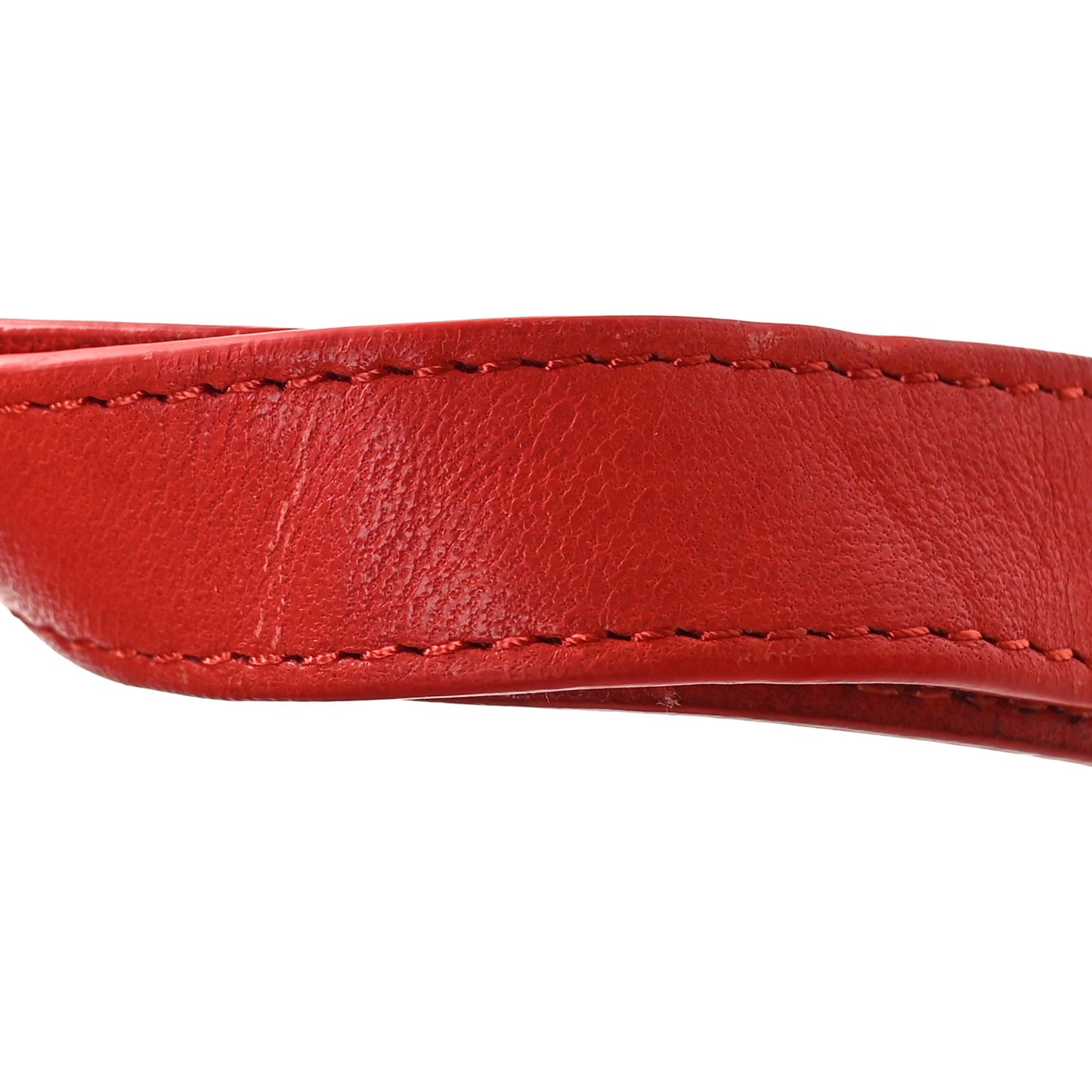 Lambskin PS1 Pouch Messenger Deep Coral