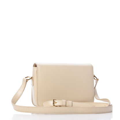 Celine Shiny Calfskin Small Triomphe Vanilla 3 of 10