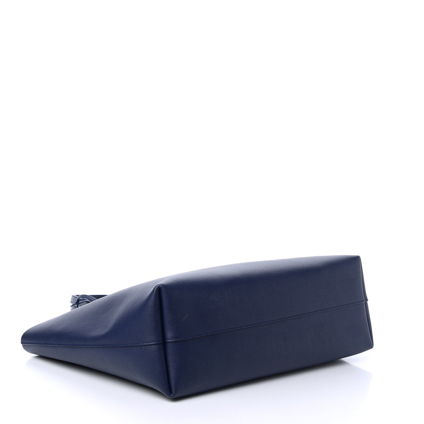 Calfskin Large Shopping Tote Saphir