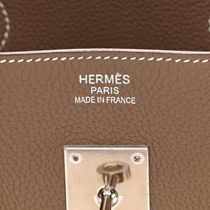 Hermes Togo Birkin 35 Etoupe 6 of 11