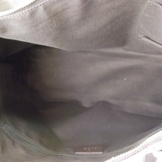 Monogram Medium Abbey Tote Brown