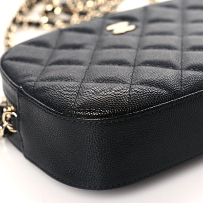 Chanel Caviar Quilted Camera Bag Black 7 of 9