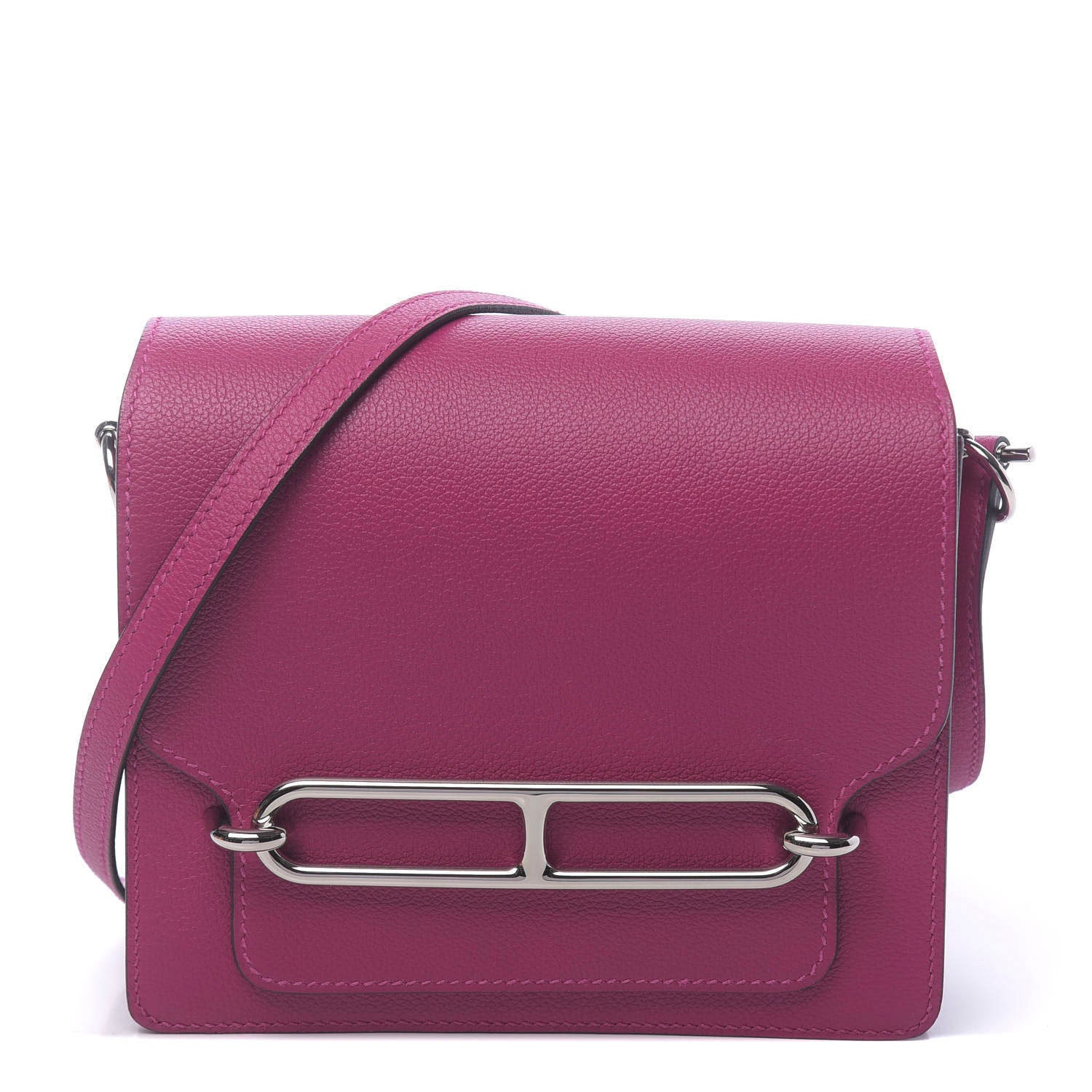 Hermes Evercolor Mini Sac Roulis Rose Pourpre 1 of 11