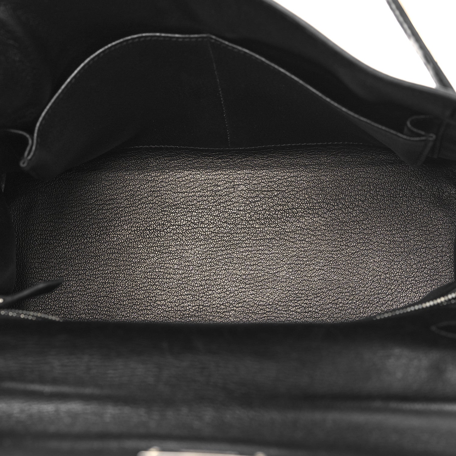 Hermes Evergrain Kelly Retourne 28 Black 5 of 11