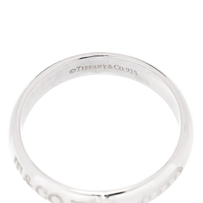Tiffany Sterling Silver 1837 Lock Charm Ring 54 7 4 of 4