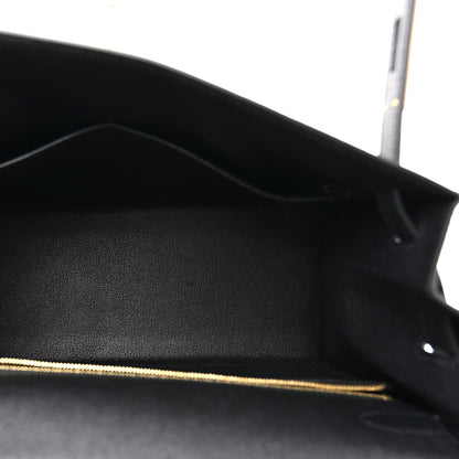 Hermes Epsom Kelly Sellier 28 Black 5 of 11