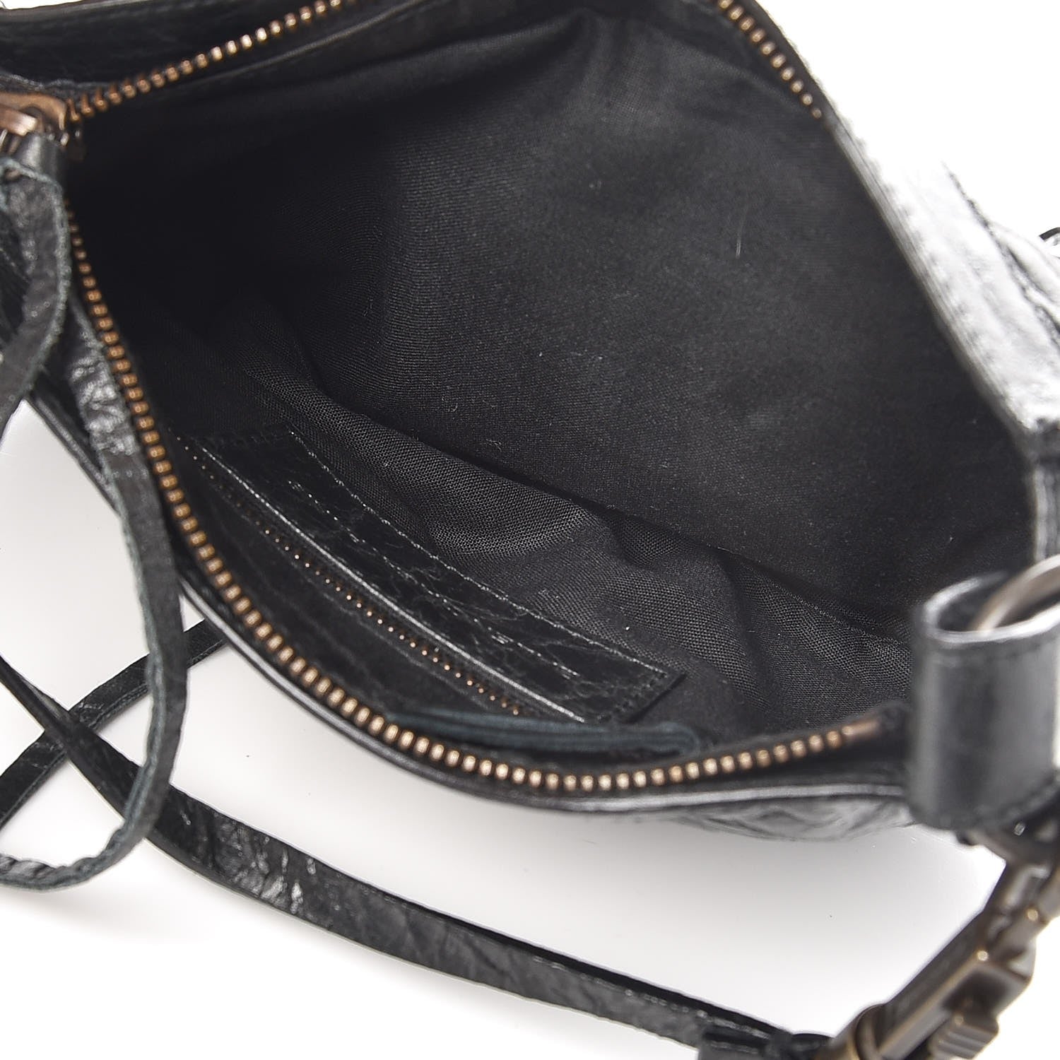 Balenciaga Chevre Classic Hardware Shoulder Bag Black 5 of 9