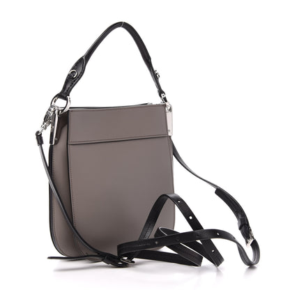 Prada City Calfskin Small Margit Bag Argilla Black 4 of 11