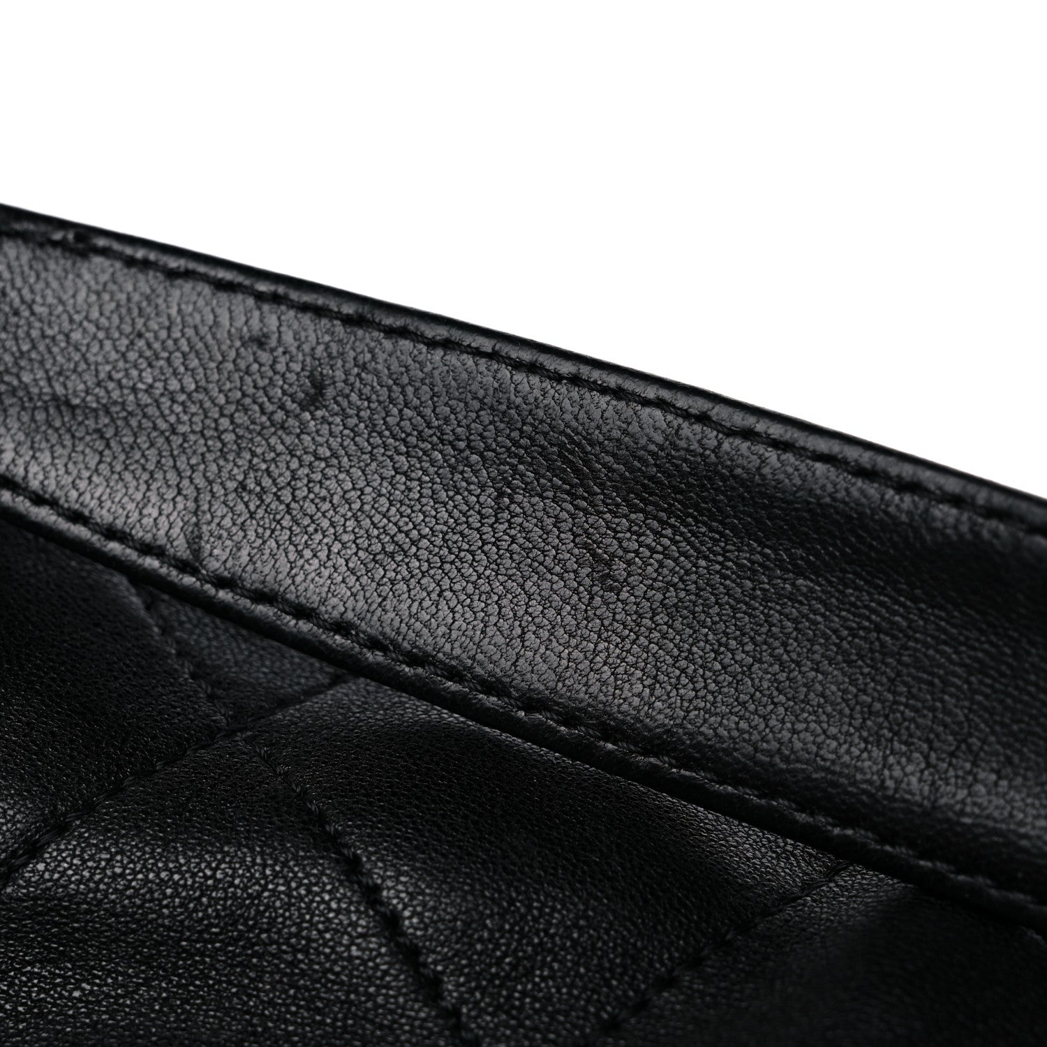 Chanel Lambskin Stitched Medium Ultimate Soft Tote Black 11 of 12