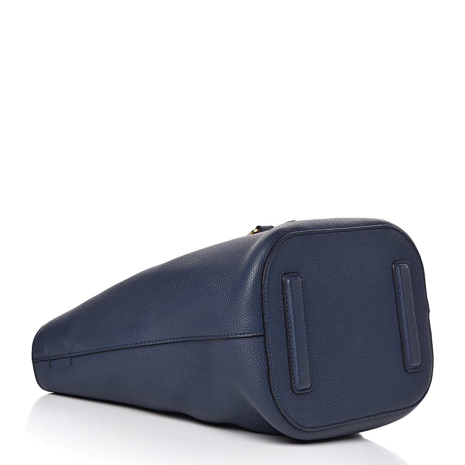 Gucci Soft Grained Calfskin Small Jackie Bucket Bag Classic Blue Marine 6 of 13