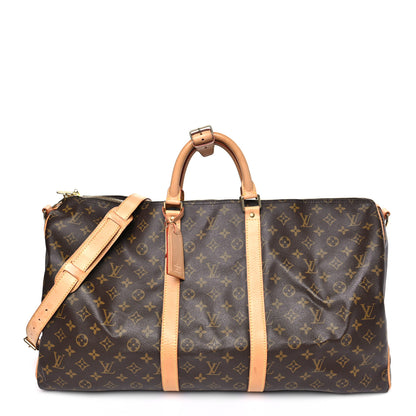 Louis Vuitton Monogram Keepall Bandouliere 55 1 of 10