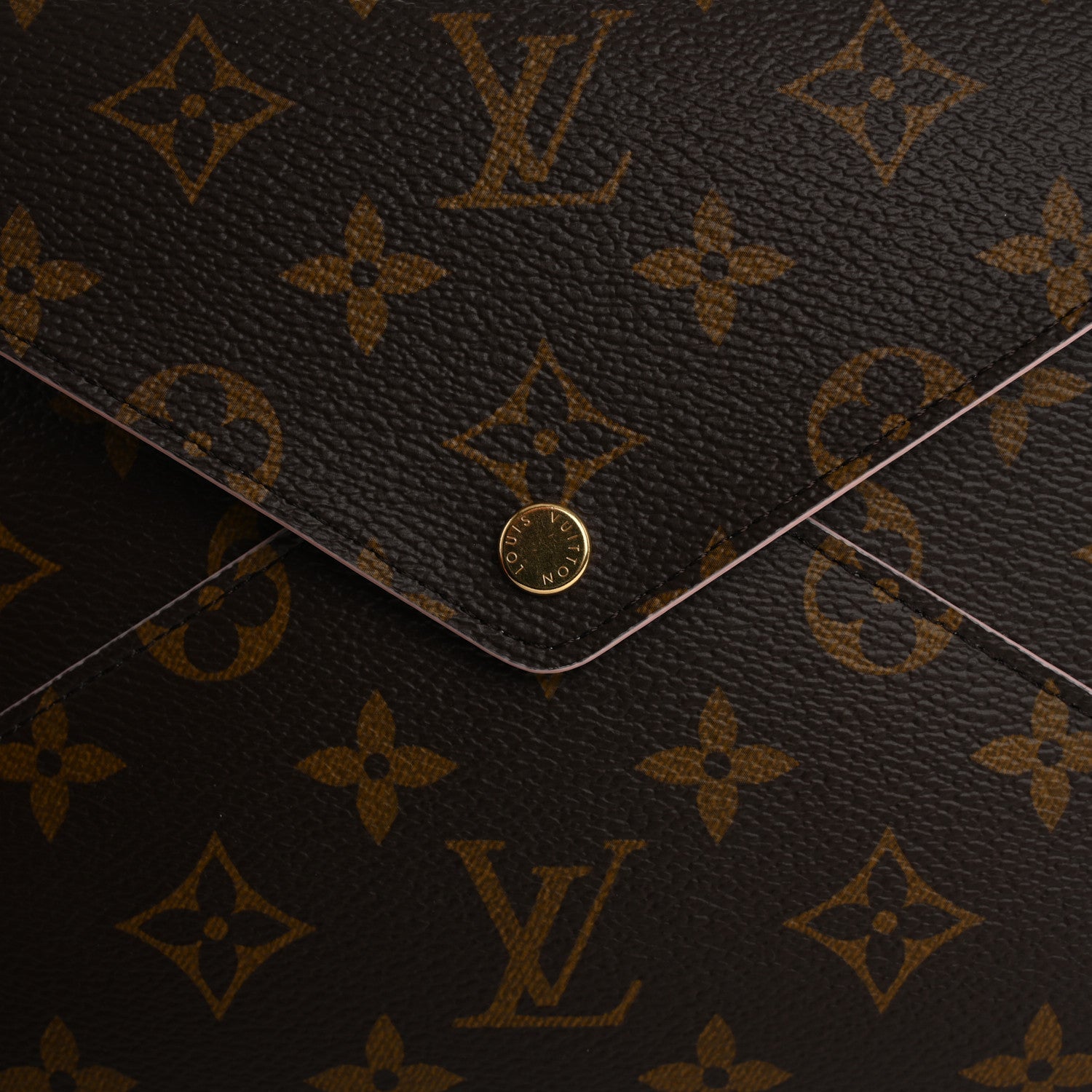 Louis Vuitton Monogram Large Kirigami Pochette Insert Rose Ballerine 8 of 9