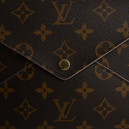 Louis Vuitton Monogram Large Kirigami Pochette Insert Rose Ballerine 8 of 9
