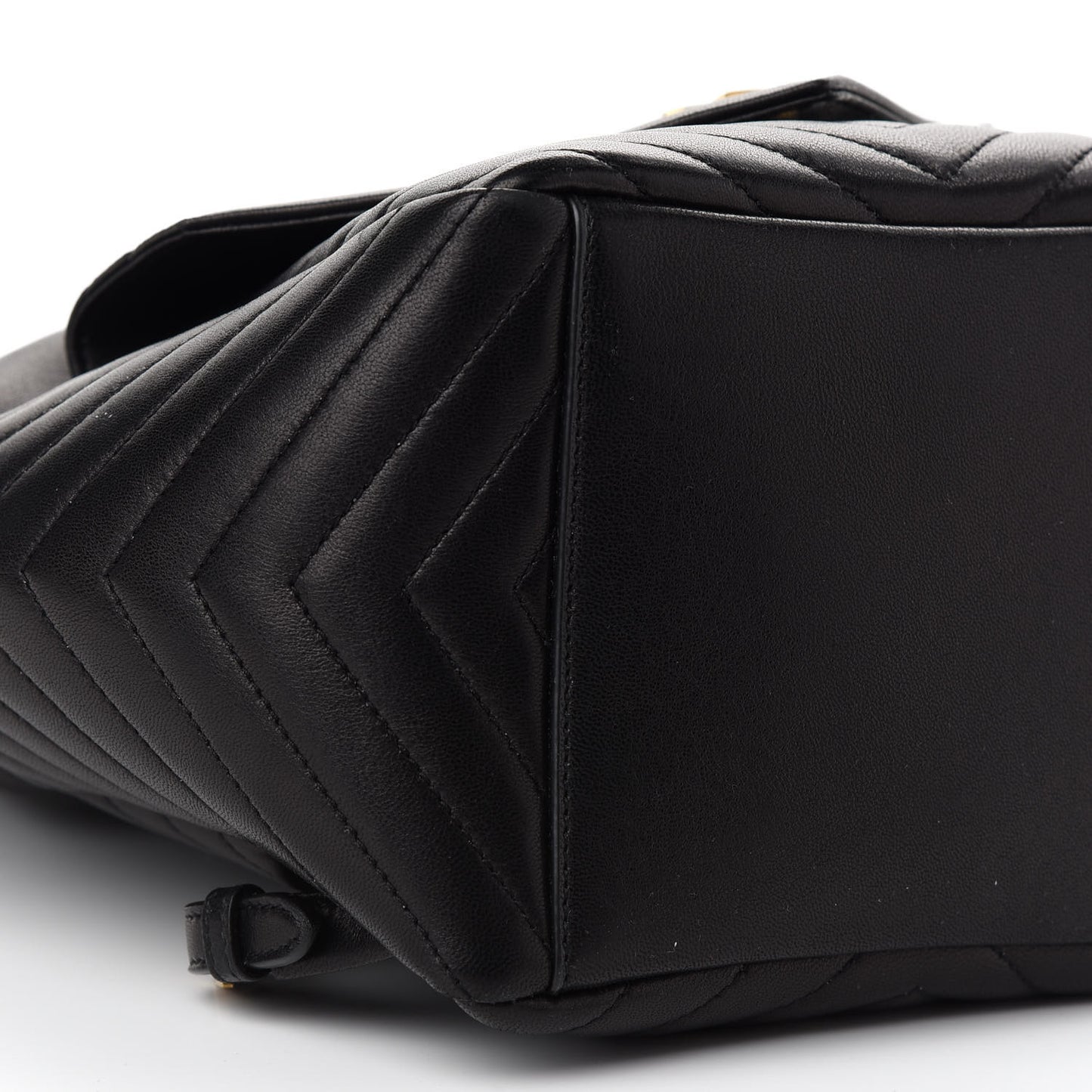 Lambskin Matelasse Monogram Joe Backpack Black