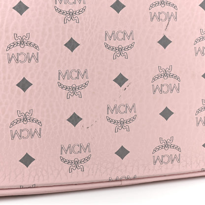 MCM Visetos Large Liz Reversible Shopper Tote Pink 19 of 21