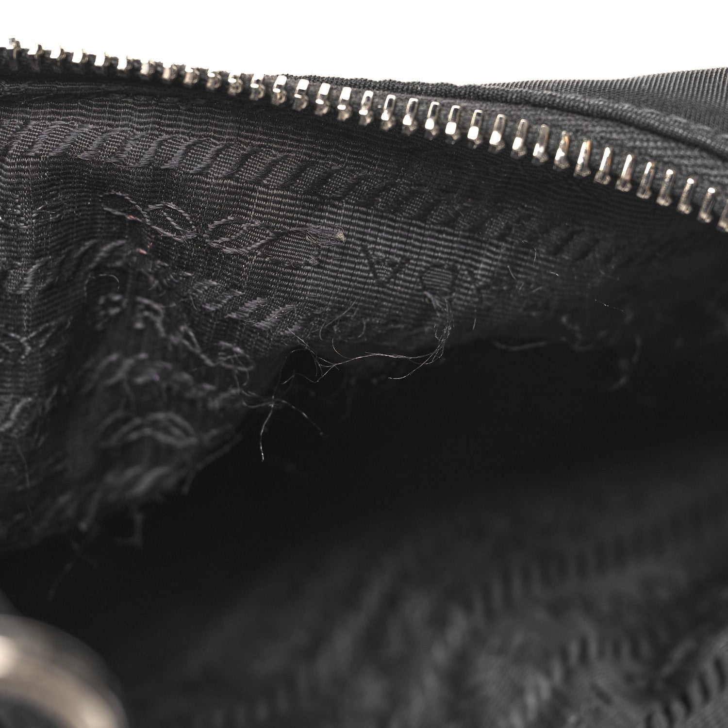 Prada Nylon Re-Edition 2005 Shoulder Bag Black 10 of 12