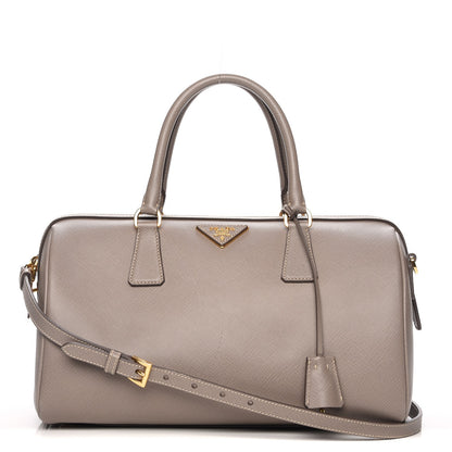 Prada Saffiano Lux Bowler Argilla 1 of 8