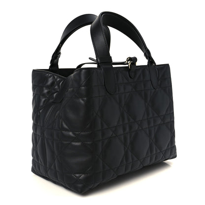 Christian Dior Calfskin Macrocannage Medium Toujours Black 4 of 17