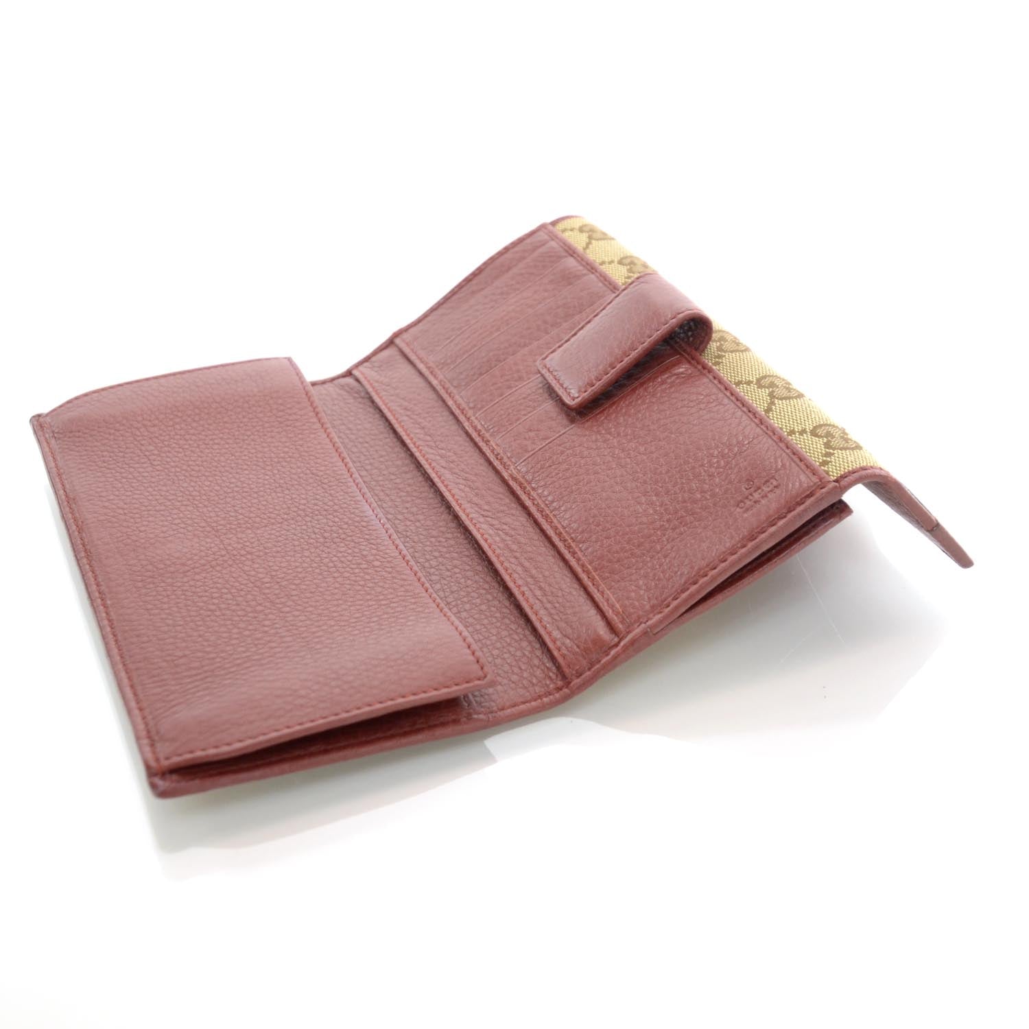 Gucci Monogram Interlocking G Horsebit Web Continental Wallet 7 of 9