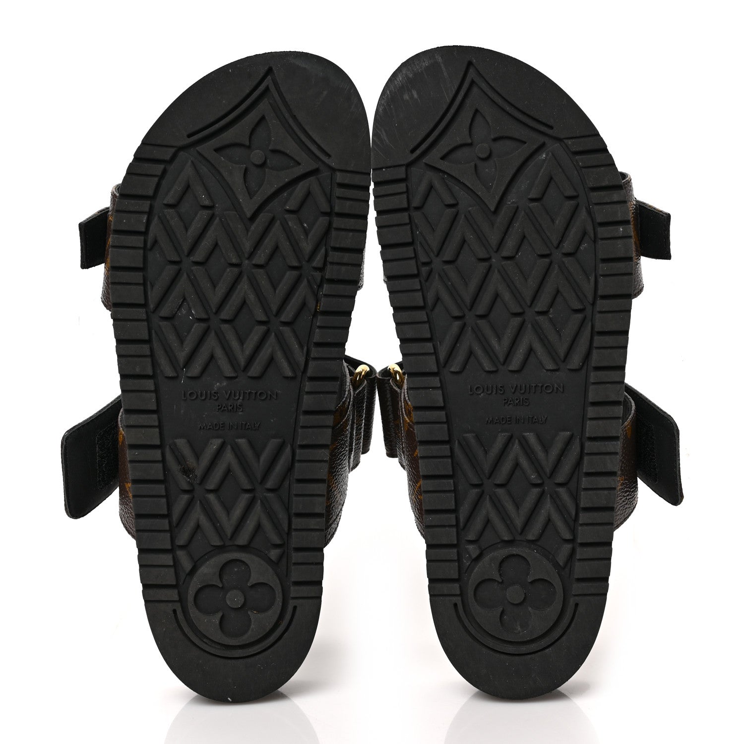 Louis Vuitton Monogram Bom Dia Mule Sandals 35 Black 5 of 7