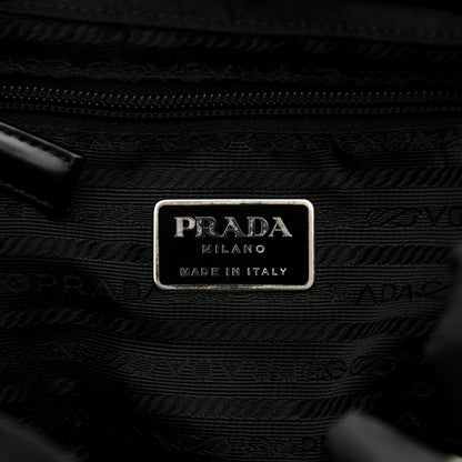 Hermes PRADA Tessuto Nylon Small Backpack Black 7 of 10