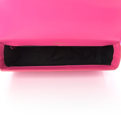 3.1 Phillip Lim Shearling Calfskin Ray Baguette Crossbody Neon Pink 5 of 10