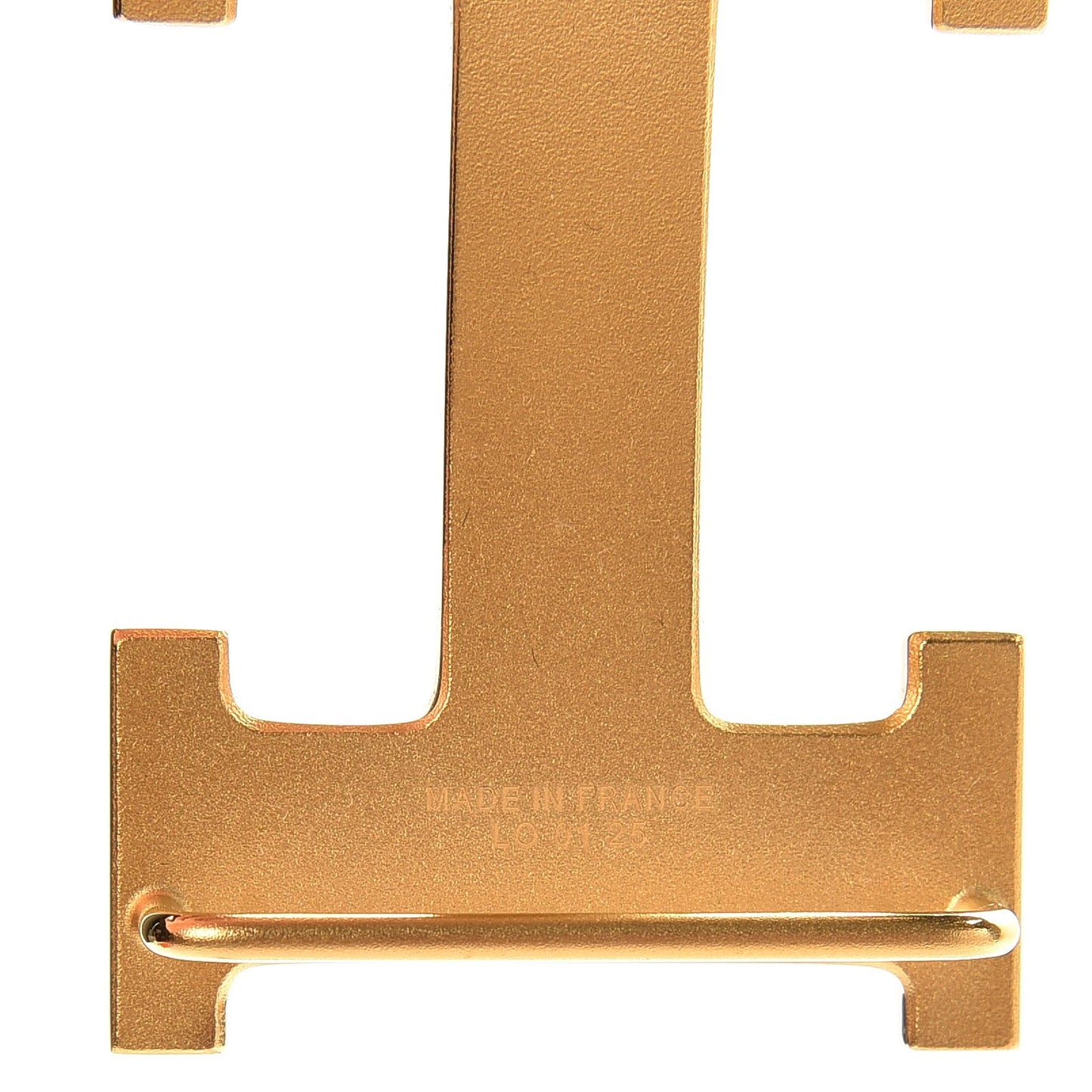 Box Togo 32mm Guilloche H Belt 90 Black Gold
