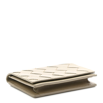 Bottega Veneta Nappa Intrecciato Card Holder Taupe 4 of 7