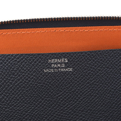 Hermes Epsom Swift Nouveau To Go Wallet Bleu Indigo 6 of 10