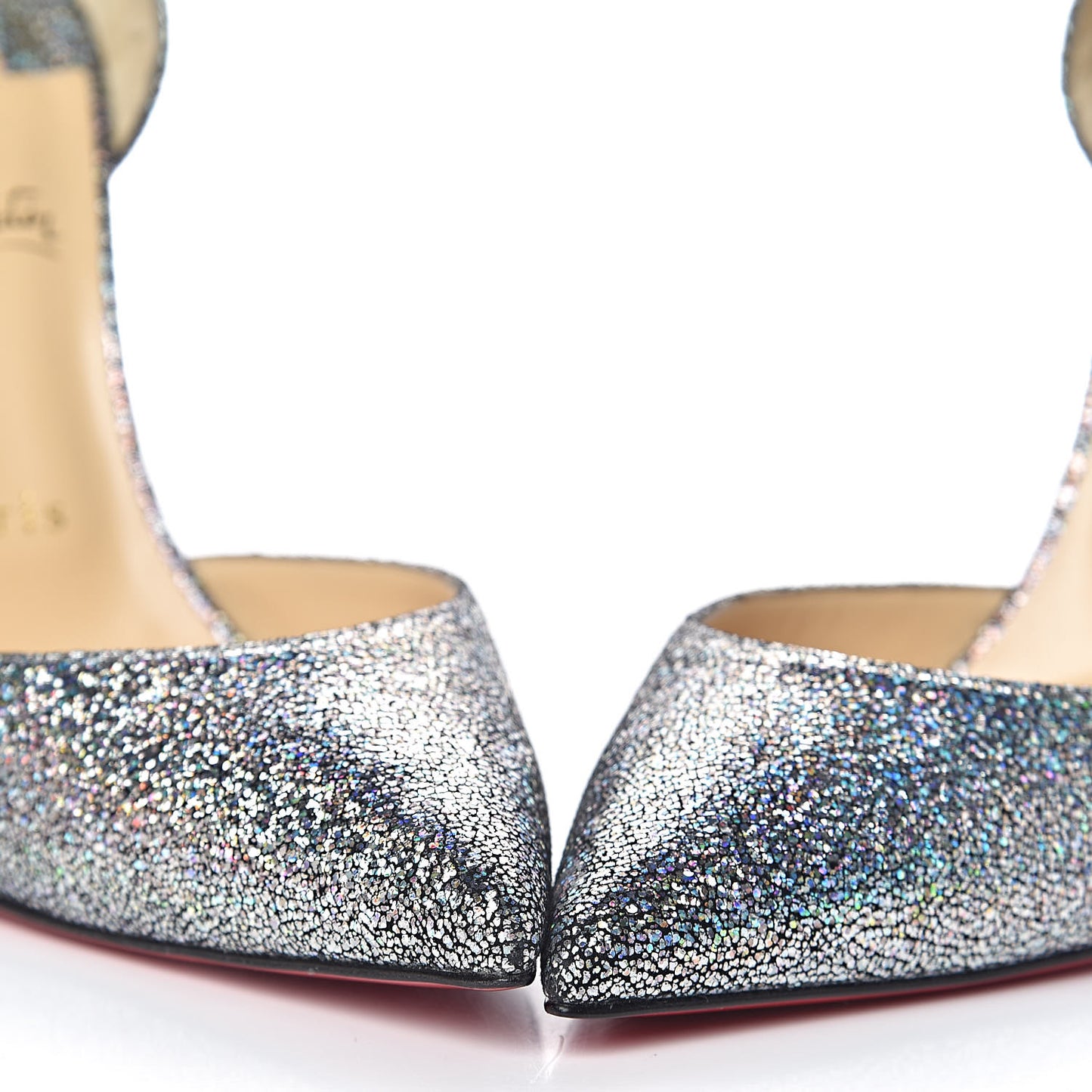 Nappa Mica Iriza 100 Pumps 39.5 Silver