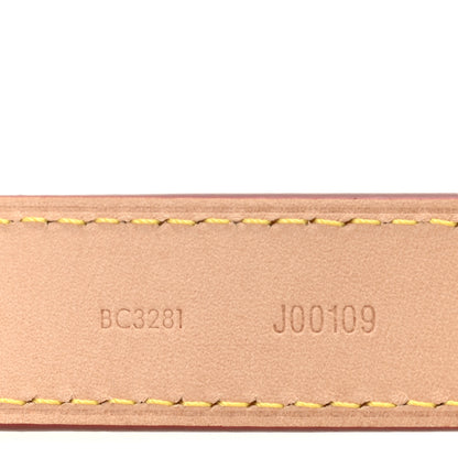 Louis Vuitton Vachetta 25mm Adjustable Shoulder Strap VVN 5 of 8