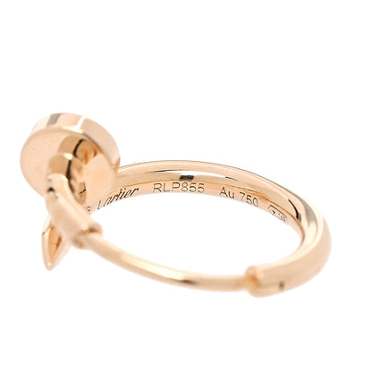 Cartier 18K Yellow Gold Juste Un Clou Single Hoop Earring 3 of 4