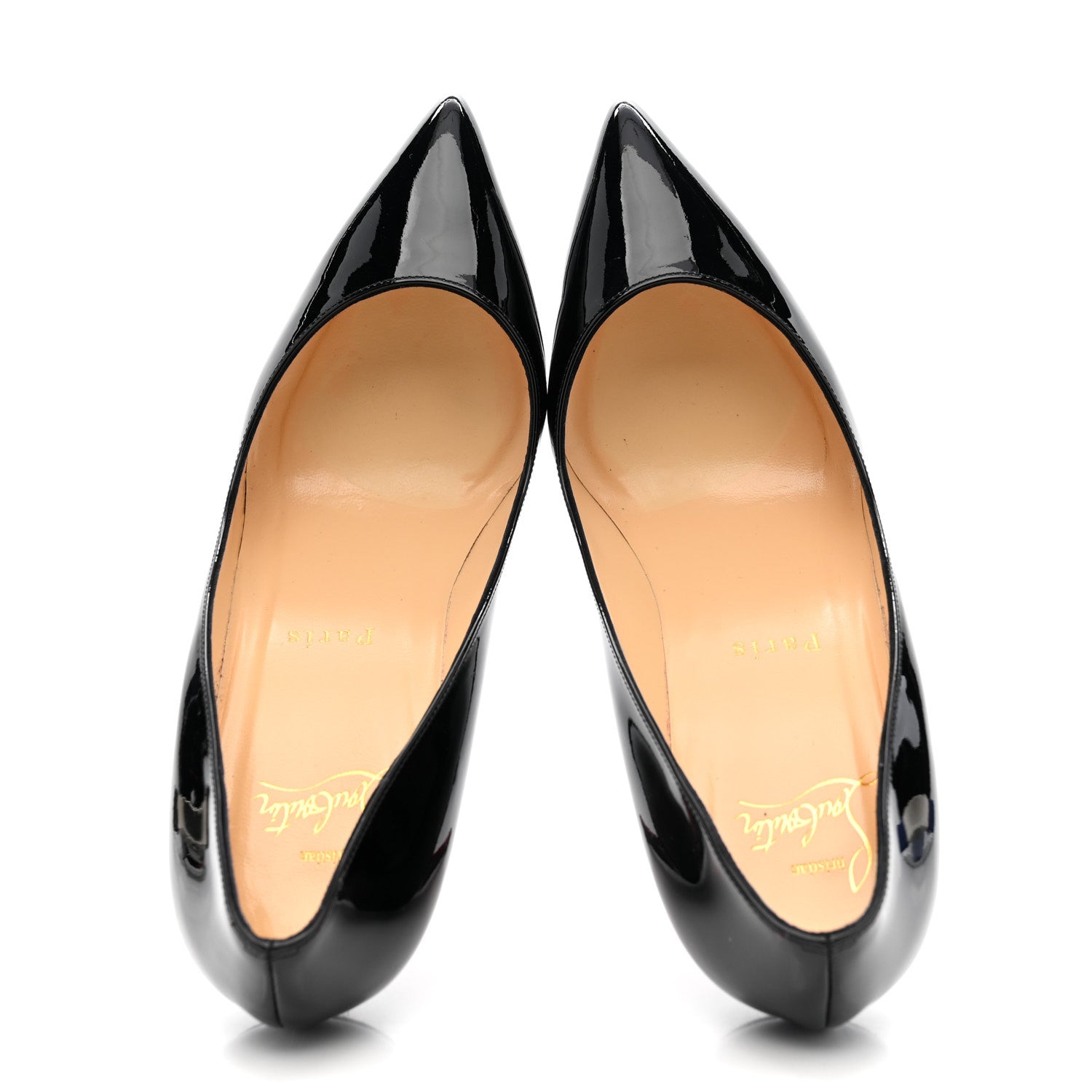 Christian Louboutin Patent Pigalle Plato 100 Pumps 36 Black Christian Louboutin Patent Pigalle Plato 100 Pumps 36 Black
