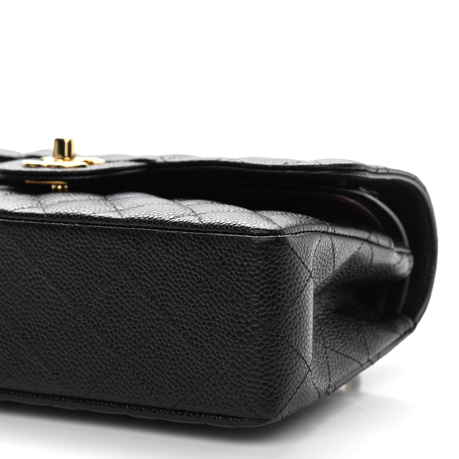Chanel Caviar Quilted Small Double Flap Black 9 of 9