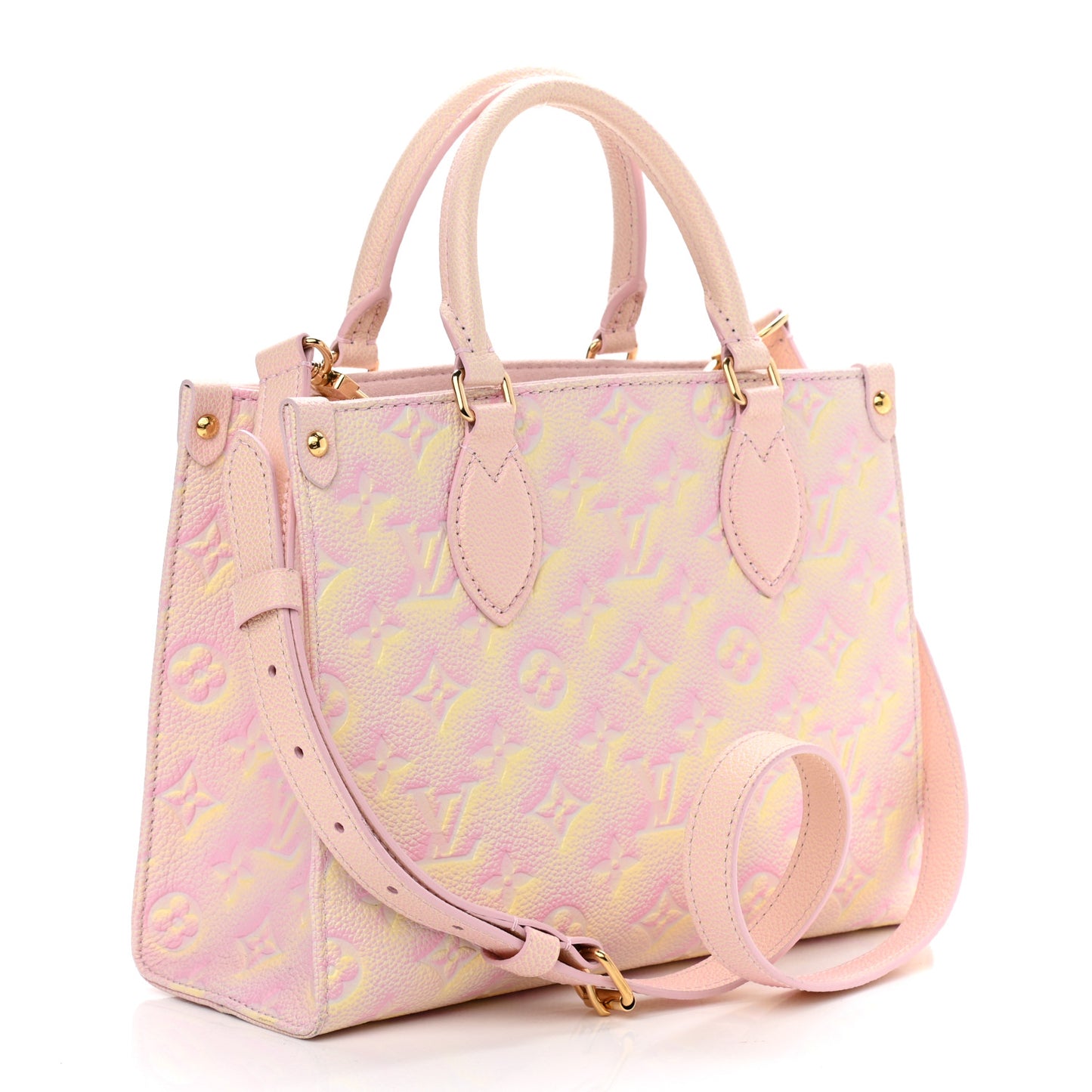 Empreinte Monogram Summer Stardust Onthego PM Pink