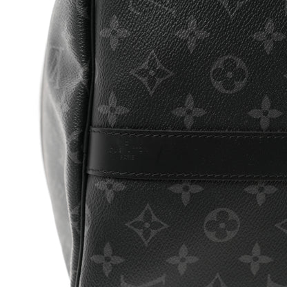 Louis Vuitton Monogram Eclipse Keepall Bandouliere 55 6 of 12