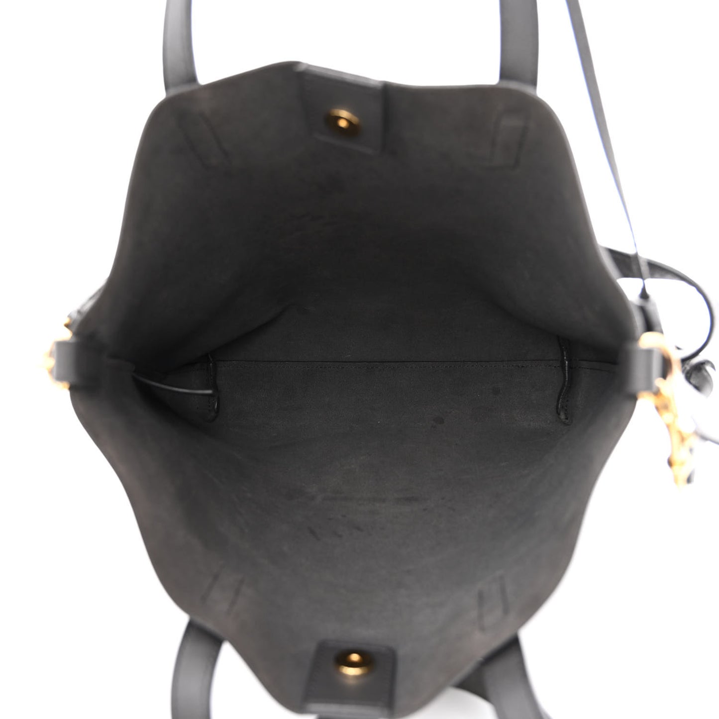 Calfskin Toy Shopping Tote Earth Grey