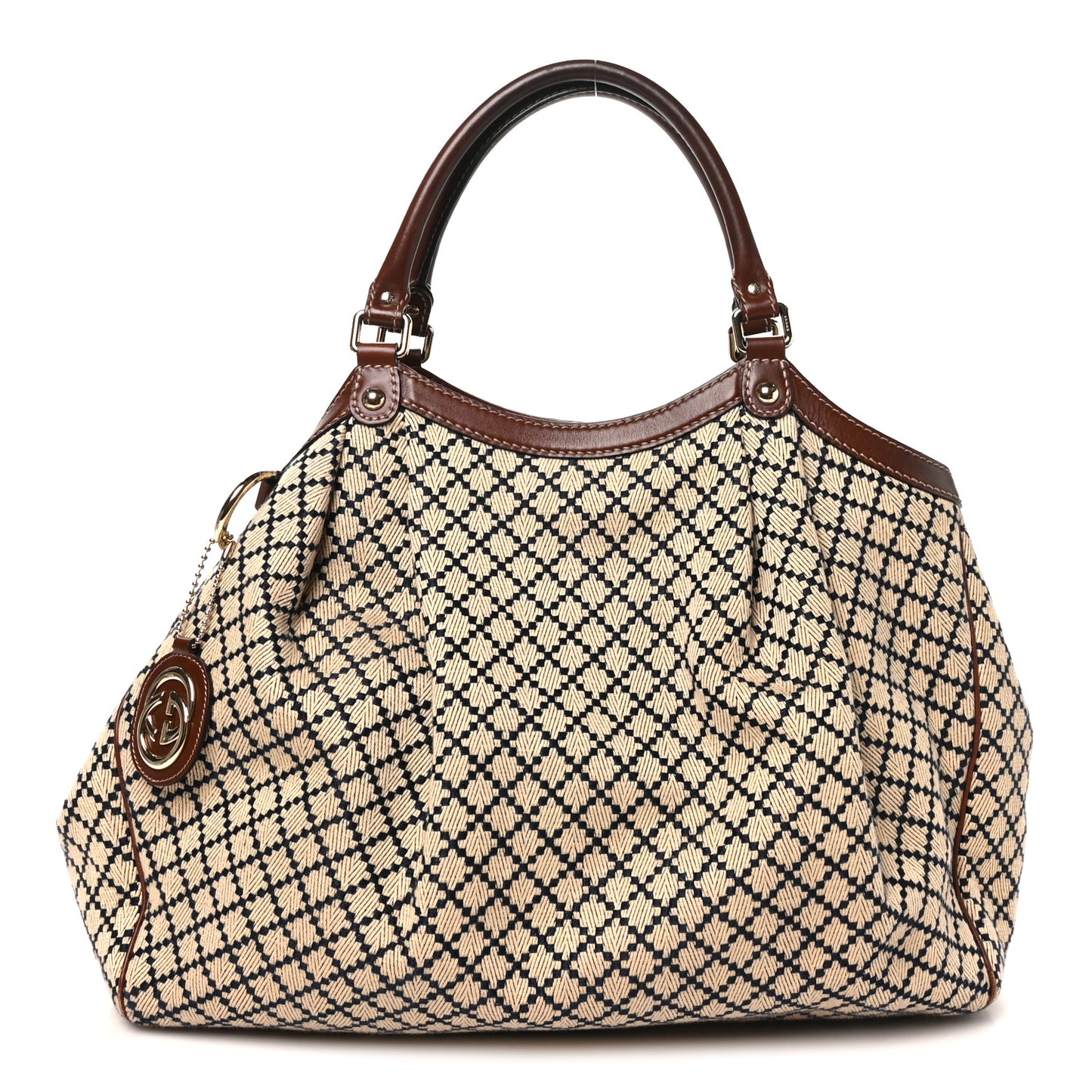 Diamante Large Sukey Tote Brown