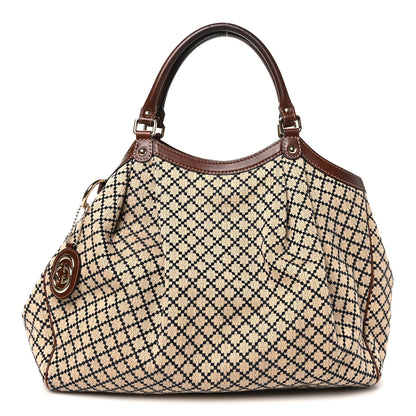 Gucci Diamante Large Sukey Tote Brown 1 of 10